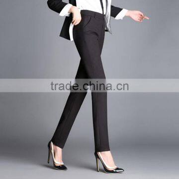 Female Small Straight Pants Suit Dress Pants Occupation High Waisted Jeans Leisure Trousers Custom Made as Your Need photo-2