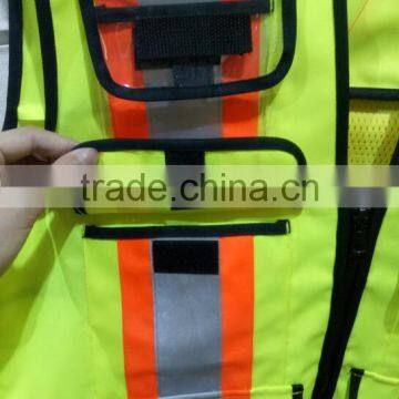 Ansi Class 3 Reflective Safety Vest hi Vis Workwear photo-4