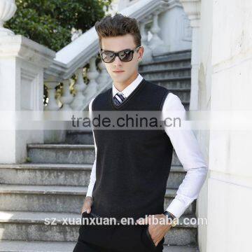 2016 Autumn fit slim business waistcoat for men design