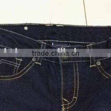 Yiwu Stocks Lots Girl's Fashion High Quality Tight Jeans photo-3