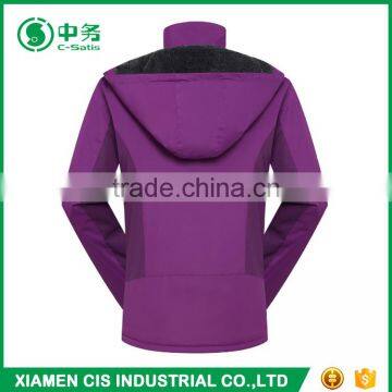 New Style Winter Warm Hooded Softshell Clothing Women Snowboard Jacket photo-5