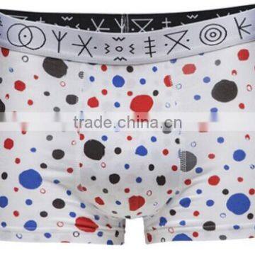 Men Sexy Pop Colorful 3D Print Cotton Boxer Shorts Briefs