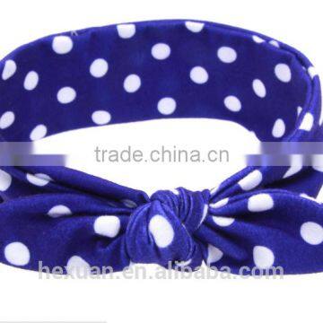 Fashionable Kids Printed Cross Baby Girls Hairband Children Hair Accessories photo-4