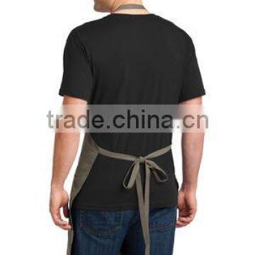 Port Authority Easy Care Extra Long Bib Apron With Stain Release - 65% Polyester 35% Cotton Twill, Has an Adjustable Neck Strap photo-2