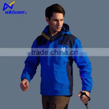 LED Flashing Camping Hiking Climbing Windbreaker Jackets for Man Adventuring photo-2