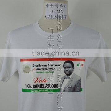 Custom Election Promotional Items Cotton T-shirts photo-2