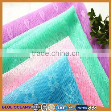 100% polyester jacquard mesh jacquard mosquito net fabric for mosquito net/decoration