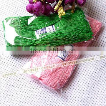 R-thread cross stitch thread material manufacturer 100 meters per bag