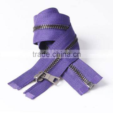 #5 Open end Metal Zipper for Bags