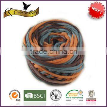 T shirt yarn polyester yarn baby yarn fancy knitting yarn