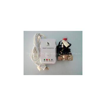 Supply AC 230V Methane Gas Detector With Solenoid Valve DN20 photo-3