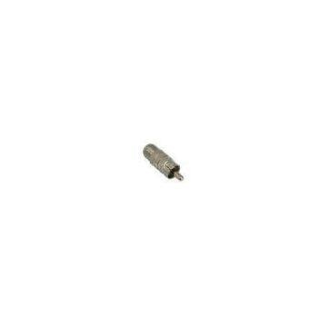 CCTV F Female to RCA Male Connector , Zinc Connector