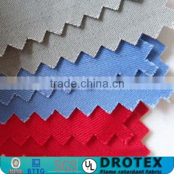 Fireproof anti-static oil water resistant anti acid cloth fabrics for lab uniform