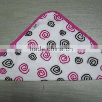 roses lovely 100% bamboo baby bib towel base face towel