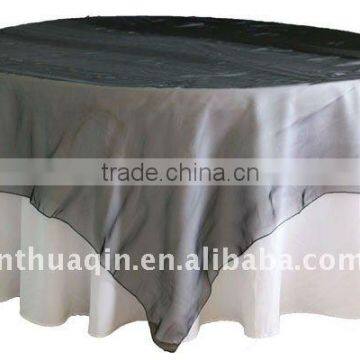 Organza table overlay wedding table overlay tablecloth table linen