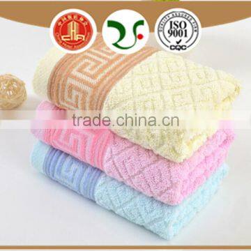 High quality 16s sprial multicolor jacquard towels