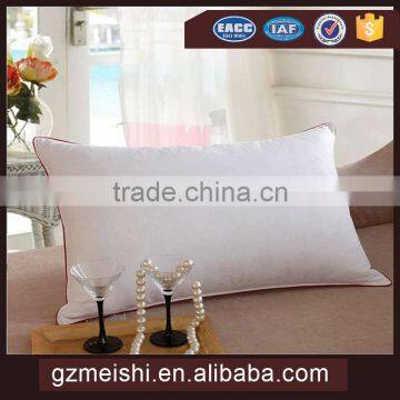 China factory Standard hotel pillow down-like microfiber pillow