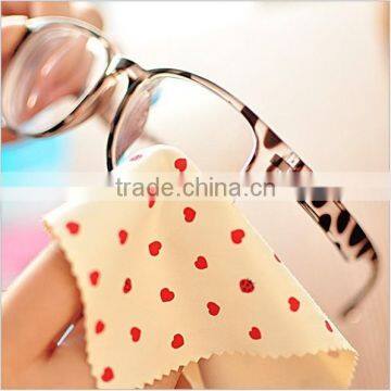 Custom Print Logo Microfiber Glasses Cleaning Cloth