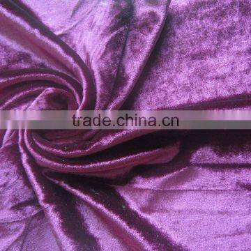 Knitting Spandex Velvet 100% Polyester