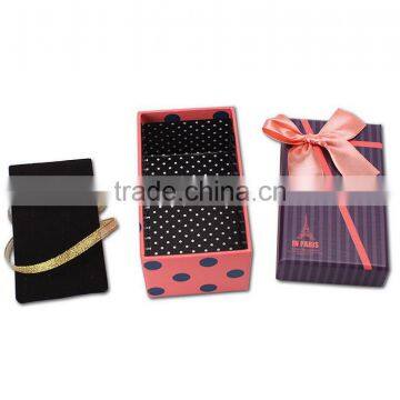 Custom Packaging Paper Jewelry Box forJewelry Packaging,Bowknot Watch Jewelry Gift Box