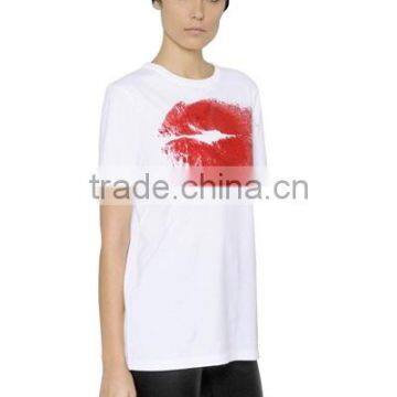 Girl's Fashion Cotton Korea T-shirt Printing Design photo-3