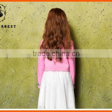 Hot Sale Girls Chiffon Fabric Cardigan photo-3