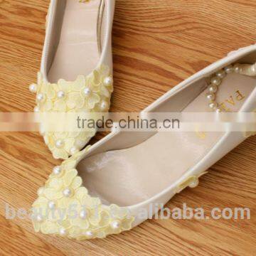 PU Flat Water Diamond Flower Bridesmaid Shoe Selection of Shoes of High Quality Studio Dress and the Women's Shoes WS026 photo-6