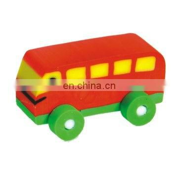 3D bus shaped eraser