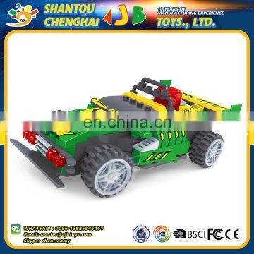 Cheap price 186PCS finely processed plastic building modern block bricks car