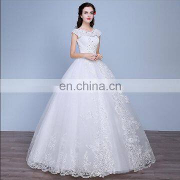 HS1617 Ball Gown Wedding Dresses 2017 New Gorgeous Dazzling Princess Bridal Real Image Luxurious Tulle Handmade Rhinestone photo-3