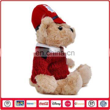 Wolesale Animal Plush Teddy Bear with Police Uniform