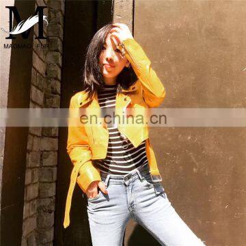 2017 Modern Design Top Quality Oem Custom Jackets Spring Autumn Leather Jacket Export photo-2