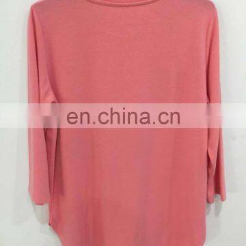 Ladies' Printed Cloth Embroidered Long-sleeved Fleece photo-2