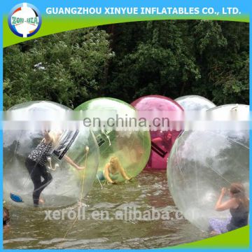 2014 nice design EU&US standard giant inflatable water bubble walking ball