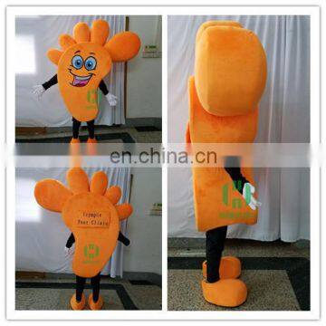 HI EN71 Funny customized footface mascot costume for party