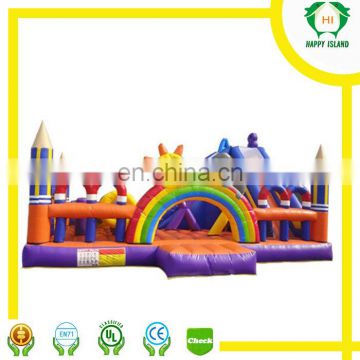 Giant funny 0.55mm pvc amusement park trains for sale