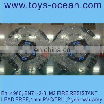 Used Soccer Shape Inflatable Zorb Ball photo-2