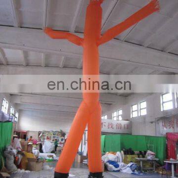 hot sale multicolor led lighting advertising small inflatable air dancer