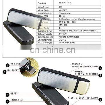 USB Disk Hidden Spy Camera HD Mini Camcorder Cam DVR Video Recorder Night Vision Motion Detector 1280x960 S828 photo-4