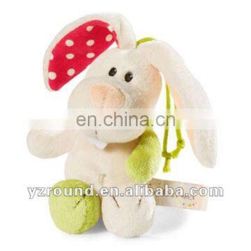 Lovely bunny plush keychain