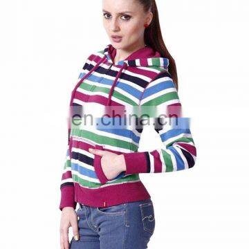 Latest new design American apparel women blank pullover hoodies