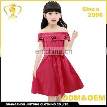 Factory hot sale new design baby princess dress girls 2017