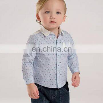 T-BSS003 Chinese Clothing Manufacturers New Style Fashion Boys Printed Shirt photo-2