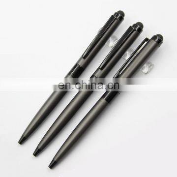 NEW quality new twist promotion gift stylus frosted black Metal ball pen