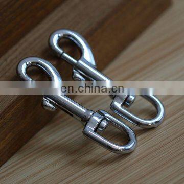 2017 fashion high quality zinc alloy metal snap hooks backpack metal swivel hook