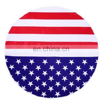 P0025 Patriotic American Flag USA Design Beach Towel