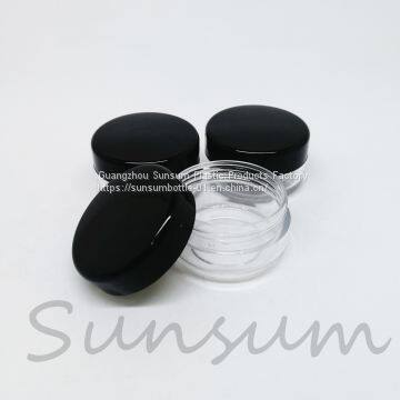 China Manufacturer Minn 10g Clear Plastic Pet Cosmetic Cream Jar photo-3