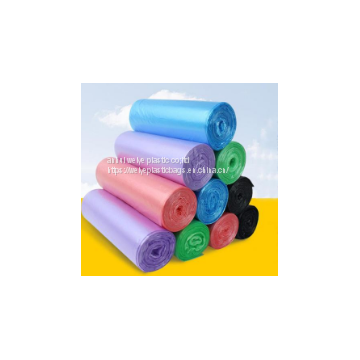 Custom PE plastic garbage bag with high quality