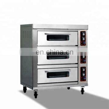 Double Deck Bread Baking Gas Oven , Bakery Equipment Prices