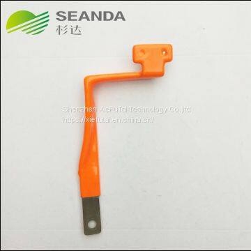 Newly-desinged Flexible Insulated Copper Busbar Conductor With Heat Shrinkable Tube for Electric Busbar System photo-2